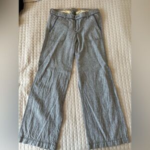 Anthropologie linen pants